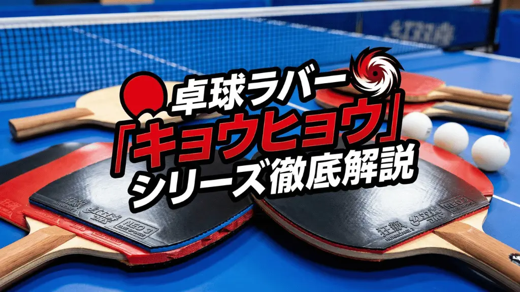 卓球ラバー「キョウヒョウ」シリーズ徹底解説