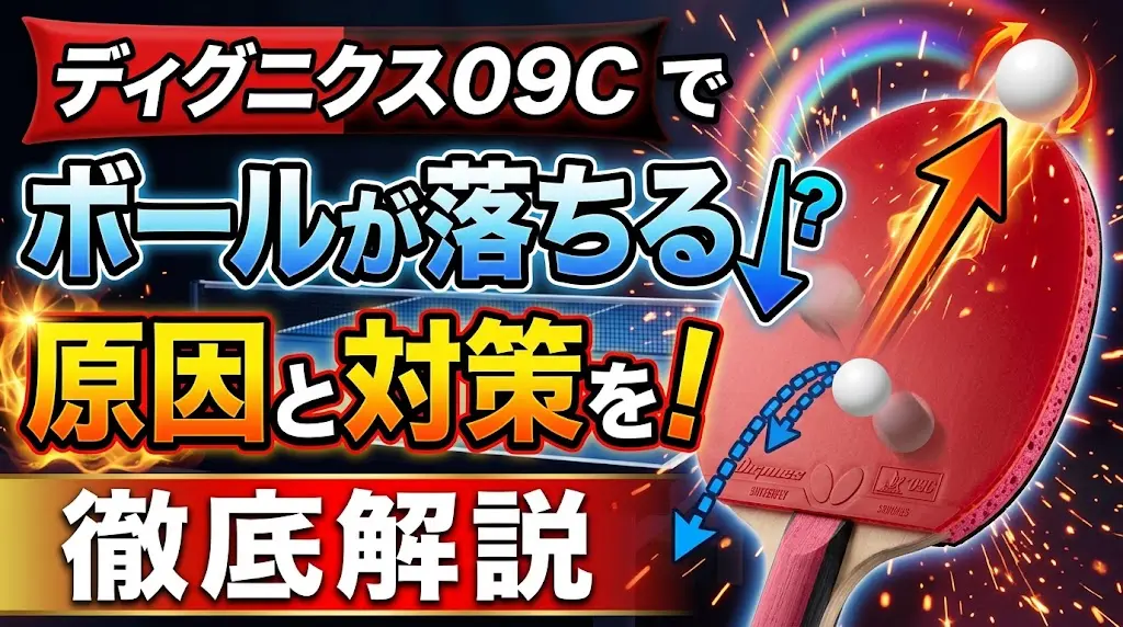 ディグニクス09Cでボールが落ちる原因と対策を徹底解説！