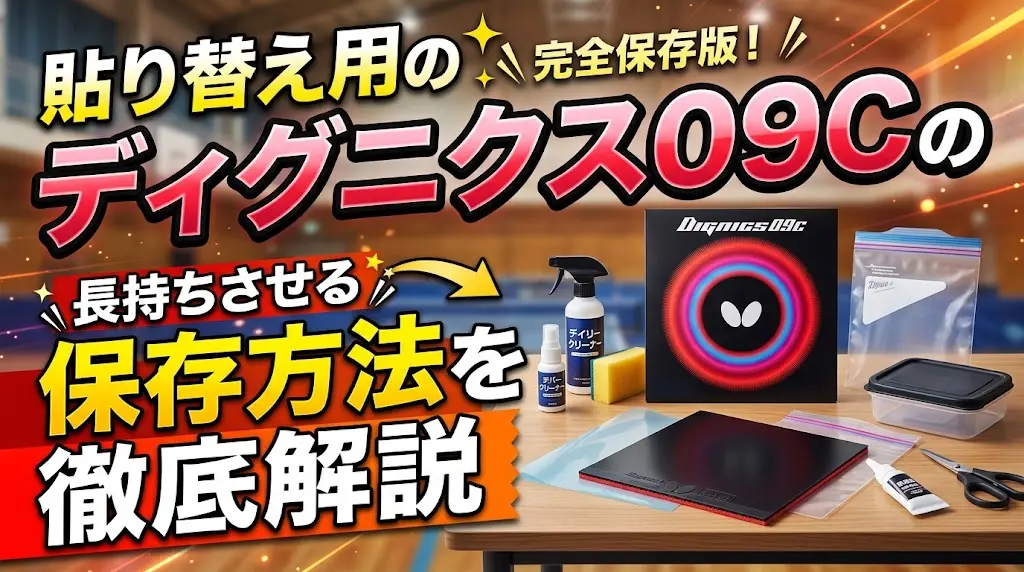 貼り替え用のディグニクス09Cの保存方法を徹底解説！