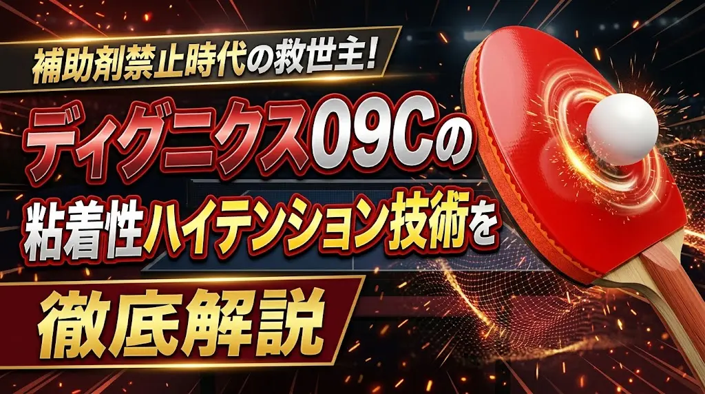 補助剤禁止時代の救世主！ディグニクス09Cの粘着性ハイテンション技術を徹底解説！