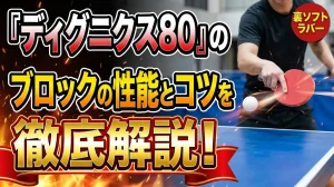 ディグニクス80のブロックの性能とコツを徹底解説！