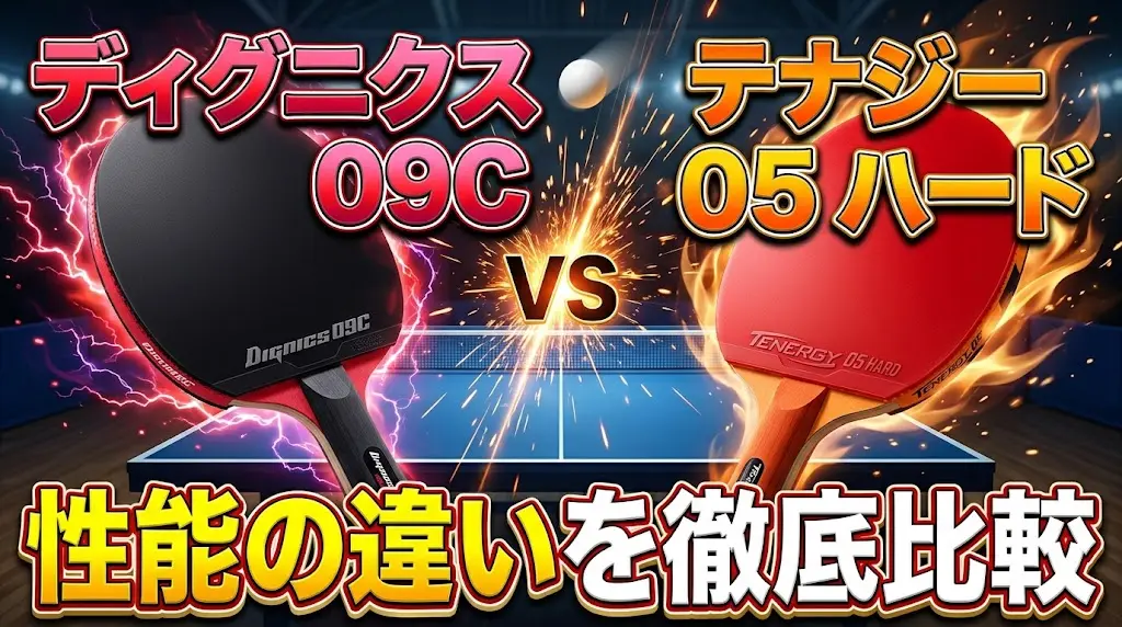 ディグニクス09Cとテナジー05ハードの性能の違いを徹底比較！