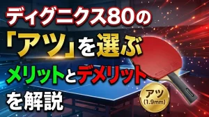 ディグニクス80のアツを選ぶメリットとデメリットを解説！