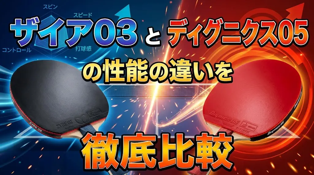 ザイア03とディグニクス05の性能の違いを徹底比較！