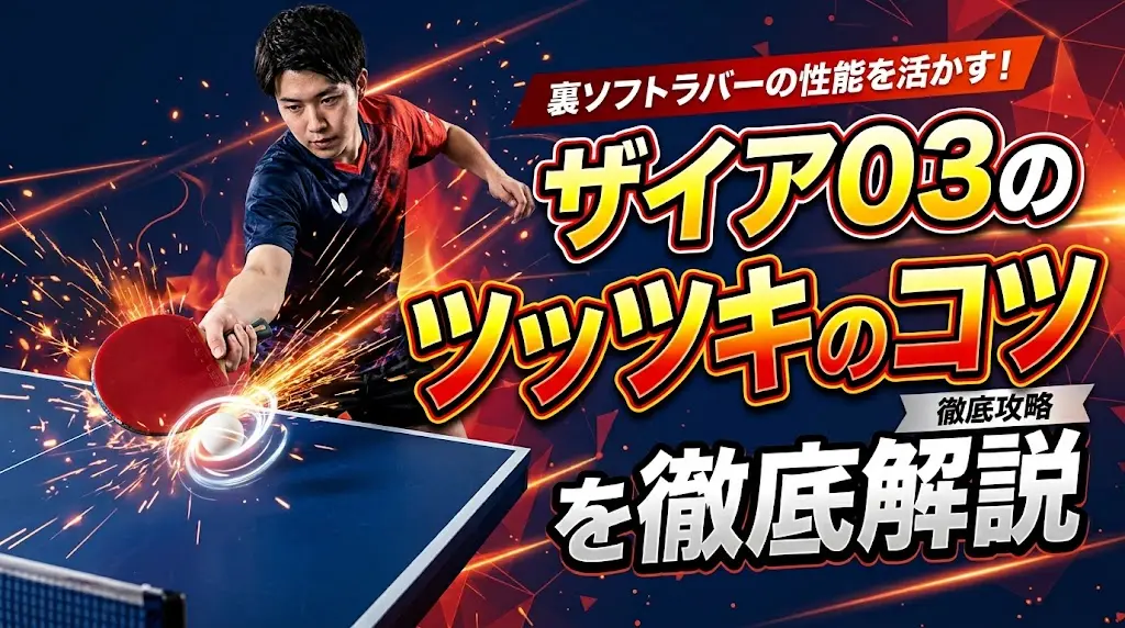 ザイア03のツッツキのコツを徹底解説！